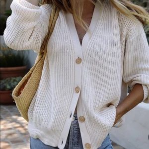 Jenni Kayne Cotton Cocoon Cardigan - NEW